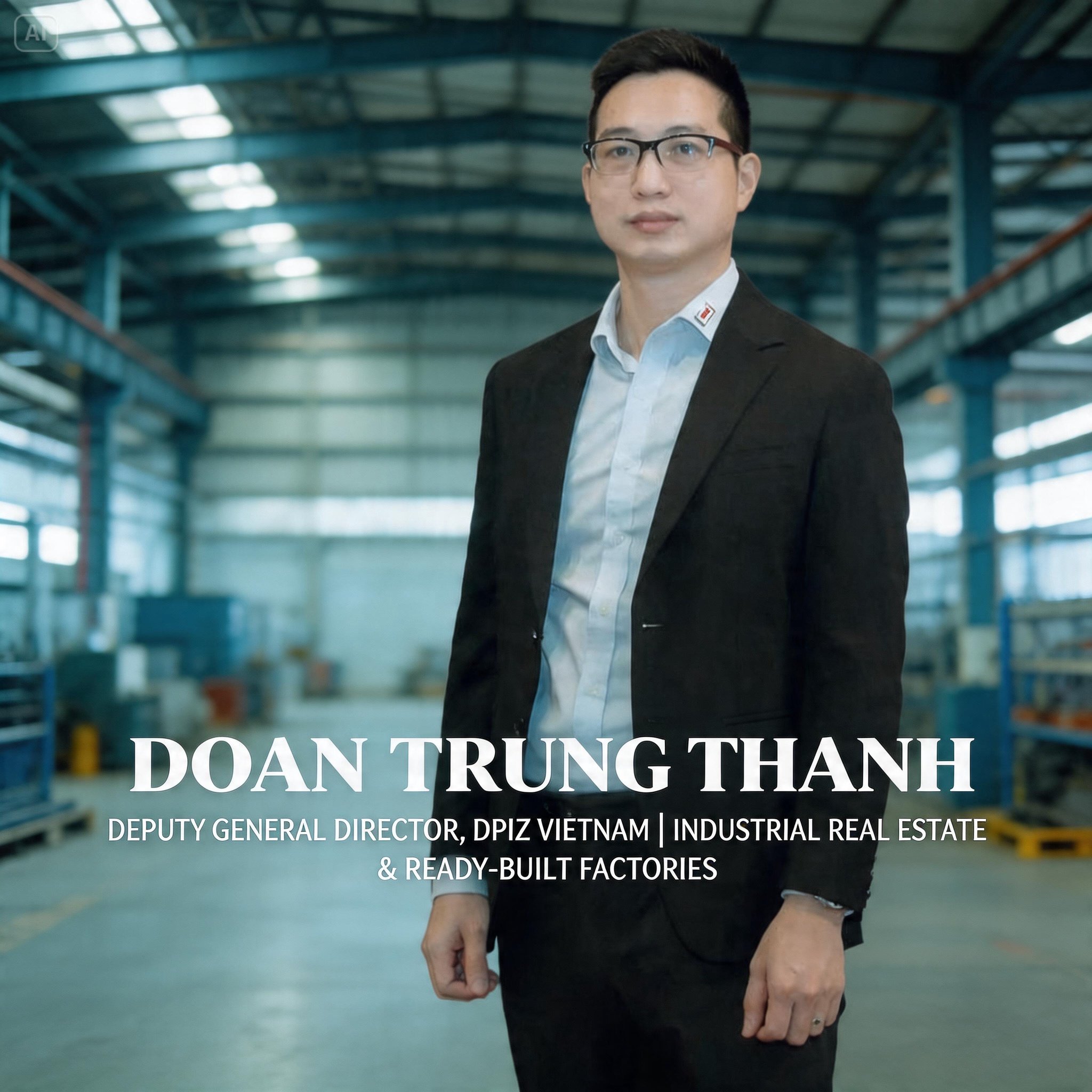 ĐOÀN TRUNG THÀNH – PHÓ TỔNG GIÁM ĐỐC DPIZ VIỆT NAM | BẤT ĐỘNG SẢN CÔNG NGHIỆP & NHÀ XƯỞNG XÂY SẴN